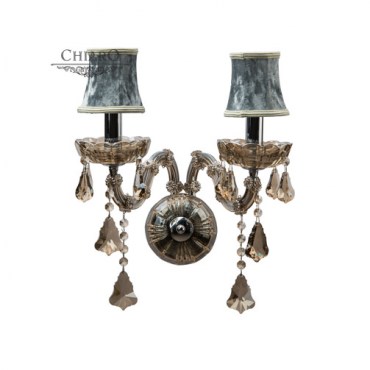 Бра CHIARO 475020402 Ивелина 2x60W E14